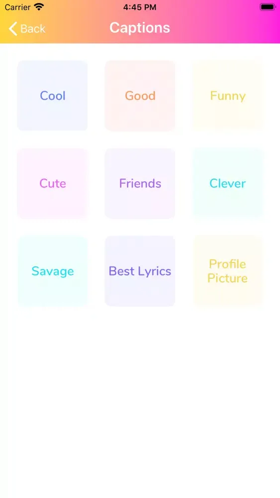 Likes Hot Captions & Tags+应用截图
