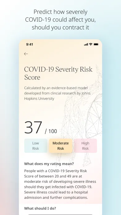 Capturas de pantalla de Huma Health Shield