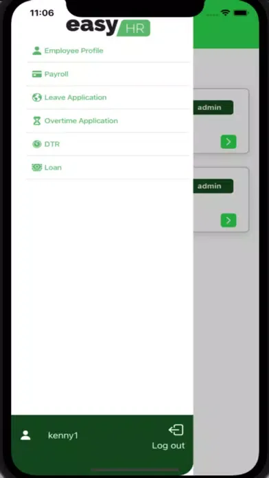 Скриншоты EasyHR Portal