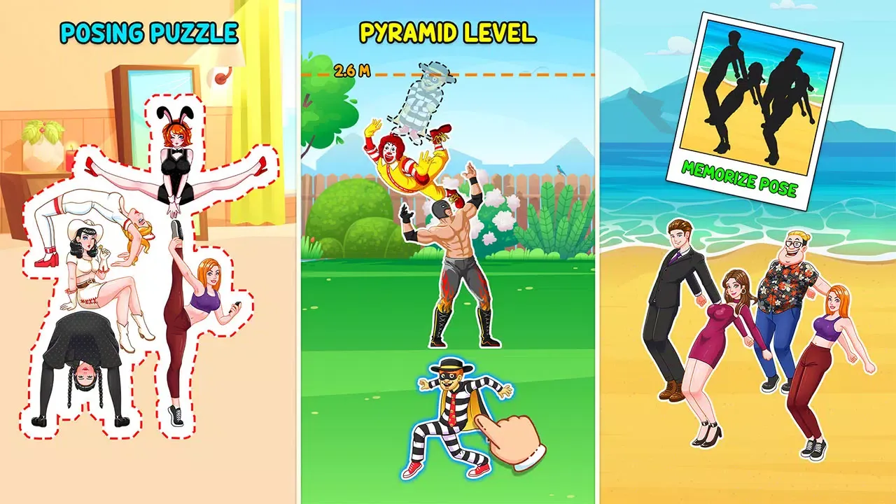 Pose to Hide: Tricky Puzzle Screenshots
