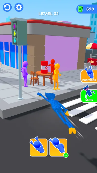 Capturas de tela do Human Ragdoll Shooter