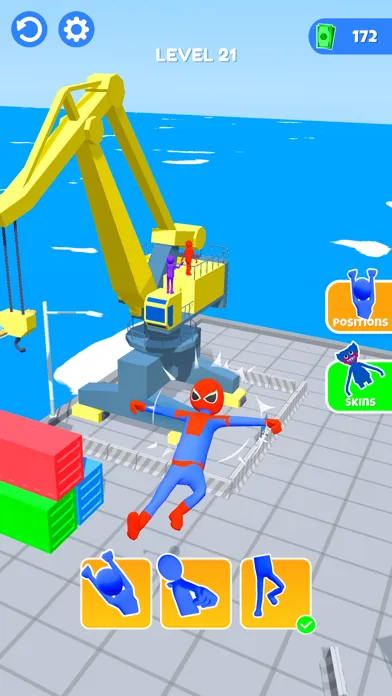 Capturas de tela do Human Ragdoll Shooter