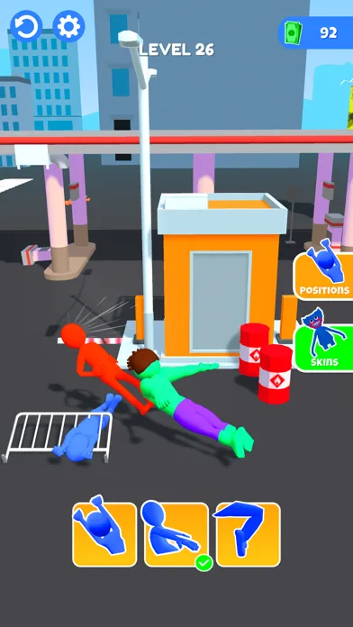 Capturas de tela do Human Ragdoll Shooter