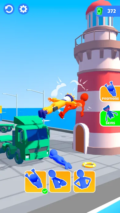 Capturas de tela do Human Ragdoll Shooter