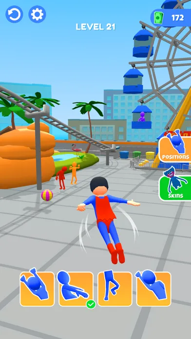 Capturas de tela do Human Ragdoll Shooter
