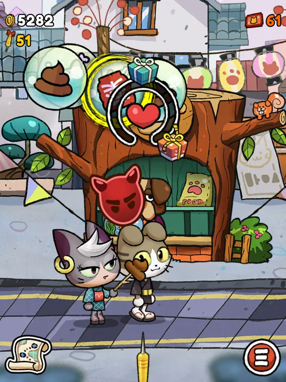 ภาพหน้าจอของ Kimono Cats iPad 
