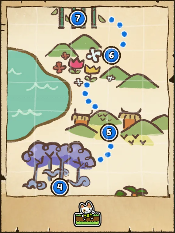 ภาพหน้าจอของ Kimono Cats iPad 