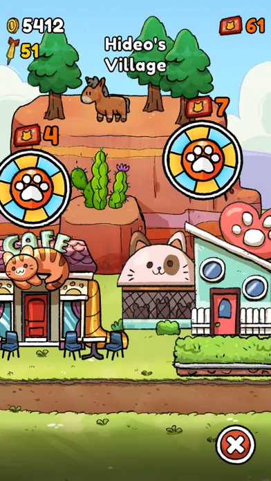 ภาพหน้าจอของ Kimono Cats