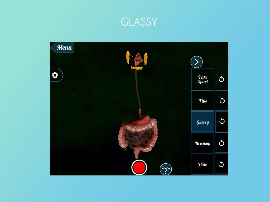 VR Human Digestive System iPad  Screenshots