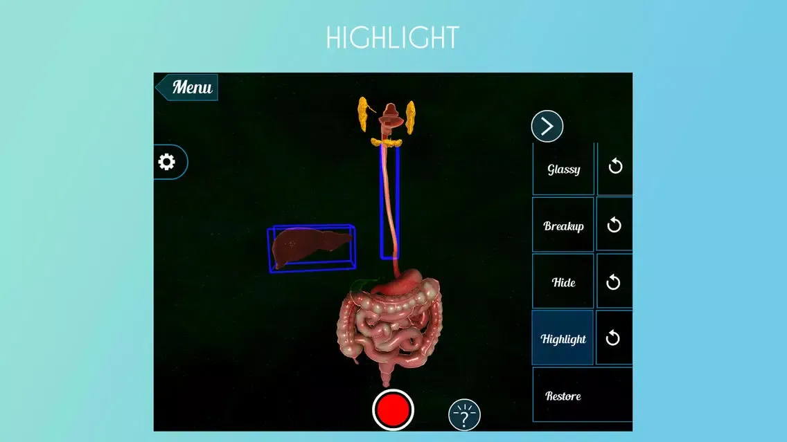 VR Human Digestive System Screenshots