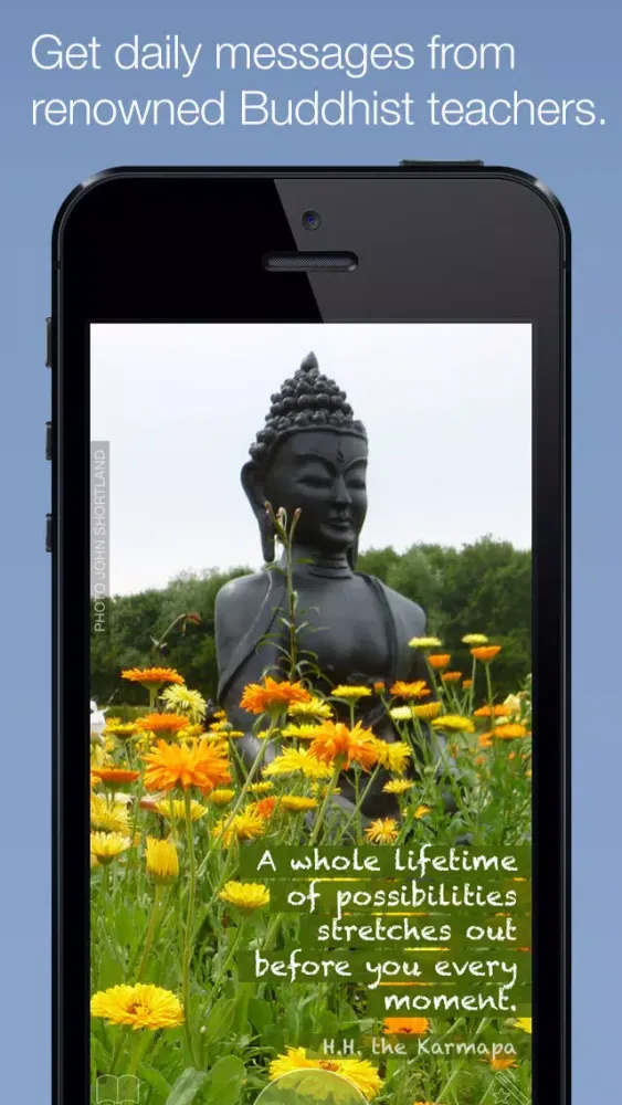 Tangkapan layar Daily Buddhist Inspirations