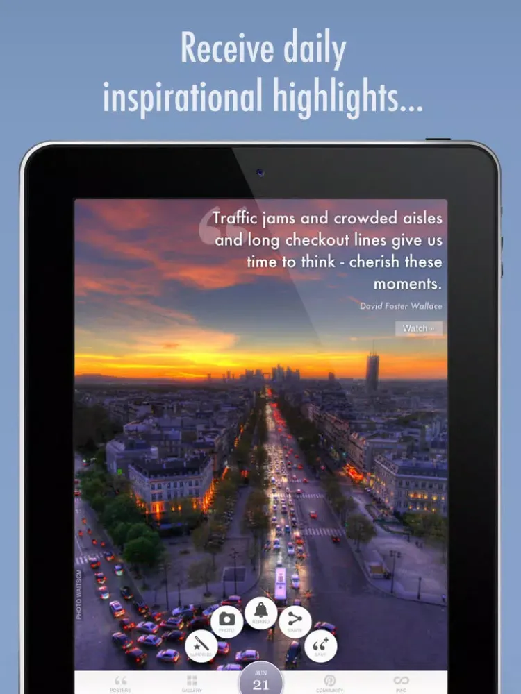 Life is Beautiful - Daily Inspirational Quotes and Photos iPad  Ekran Görüntüleri