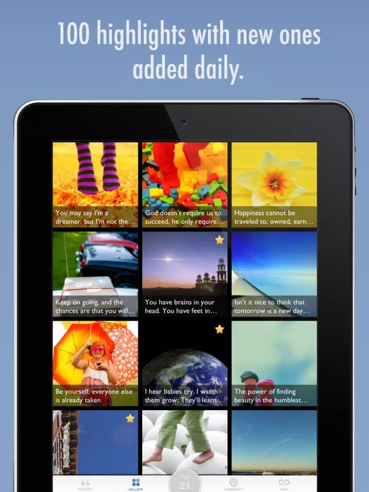 Life is Beautiful - Daily Inspirational Quotes and Photos iPad  Ekran Görüntüleri