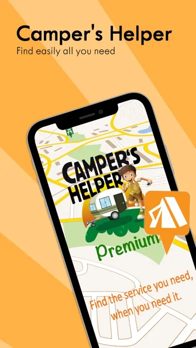 ภาพหน้าจอของ Camper's Helper