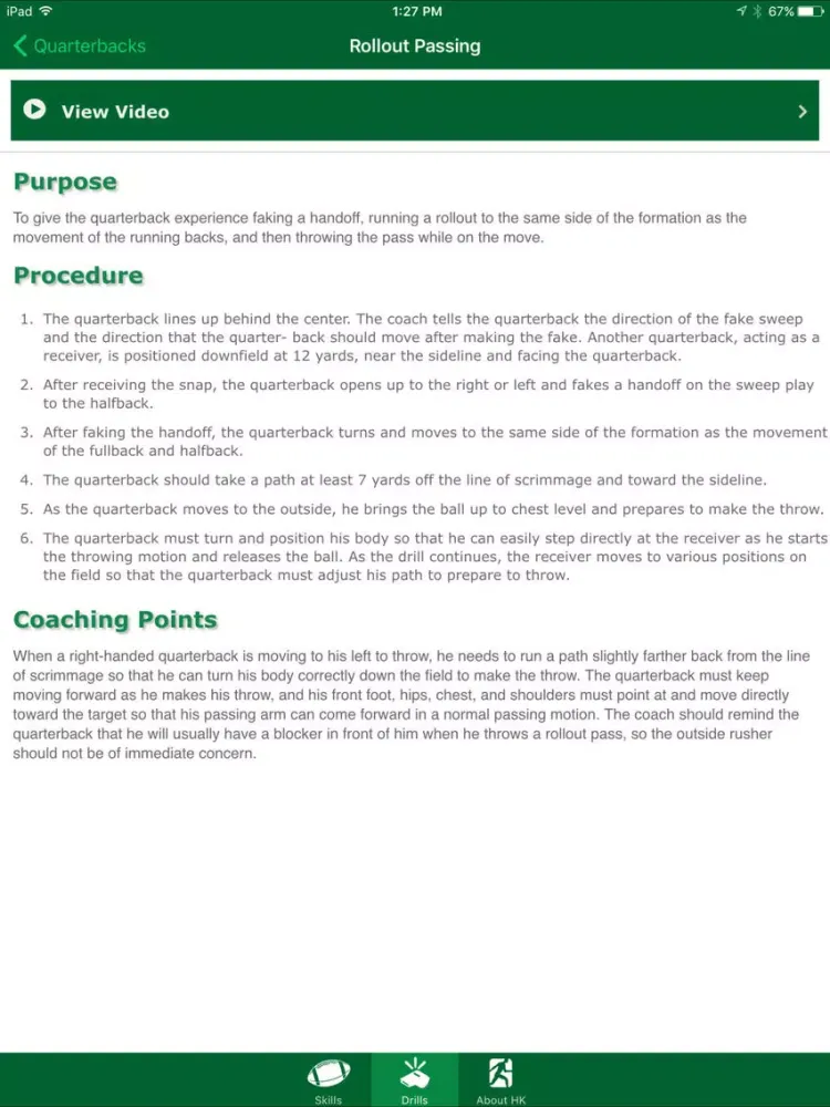 Football Skills & Drills iPad  스크린샷