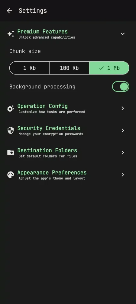 Capturas de pantalla de Base64 File Encoder Decoder