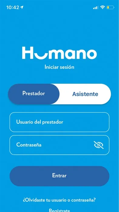 Humano Prestadores स्क्रीनशॉट
