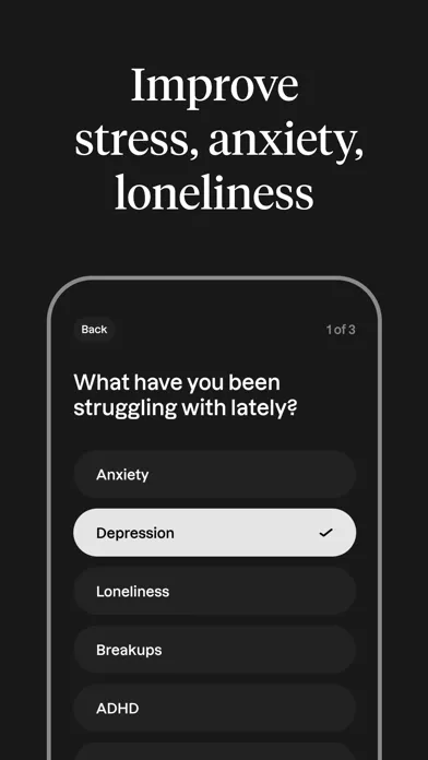 Tangkapan skrin Humans: Emotional Support