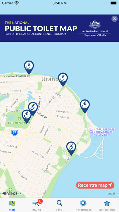 National Public Toilet Map Ekran Görüntüleri