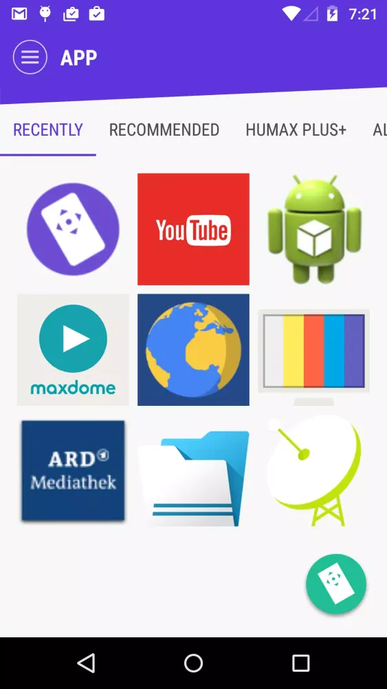 Screenshot di HUMAX Cast