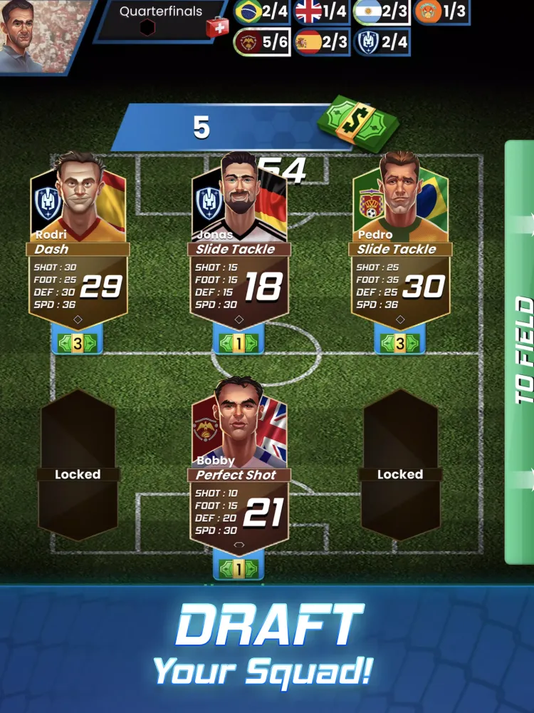 Golden Goal Soccer Screenshots