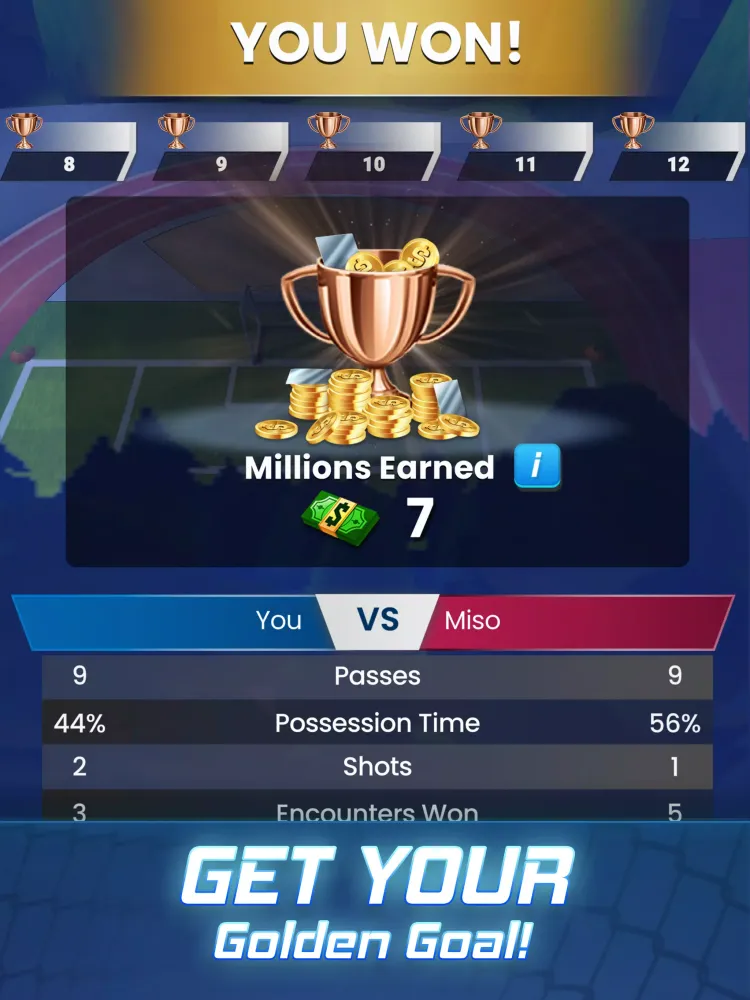 Golden Goal Soccer Screenshots
