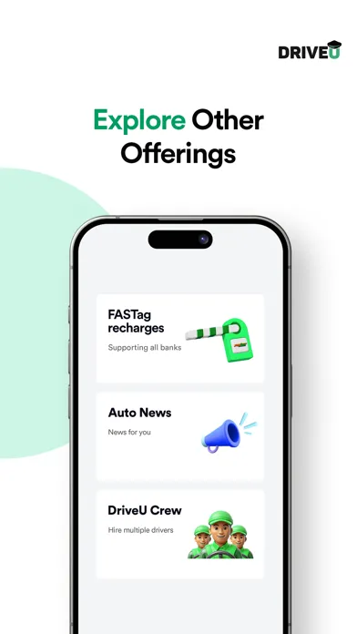 Ảnh chụp màn hình của DriveU: Car Drivers & Services