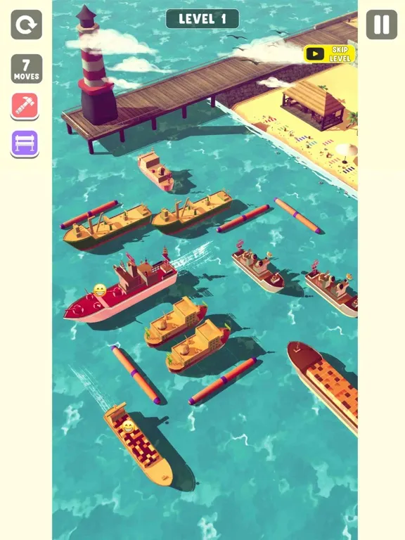 Parking Jam: Boat Simulator 3D iPad  Ekran Görüntüleri