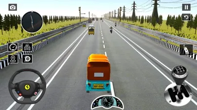 Capturas de pantalla de Indian Auto Rickshaw Game 3d