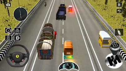 Capturas de pantalla de Indian Auto Rickshaw Game 3d