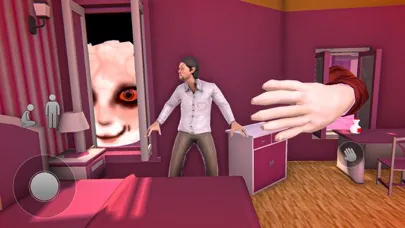 ภาพหน้าจอของ Scary Doll House In Pink