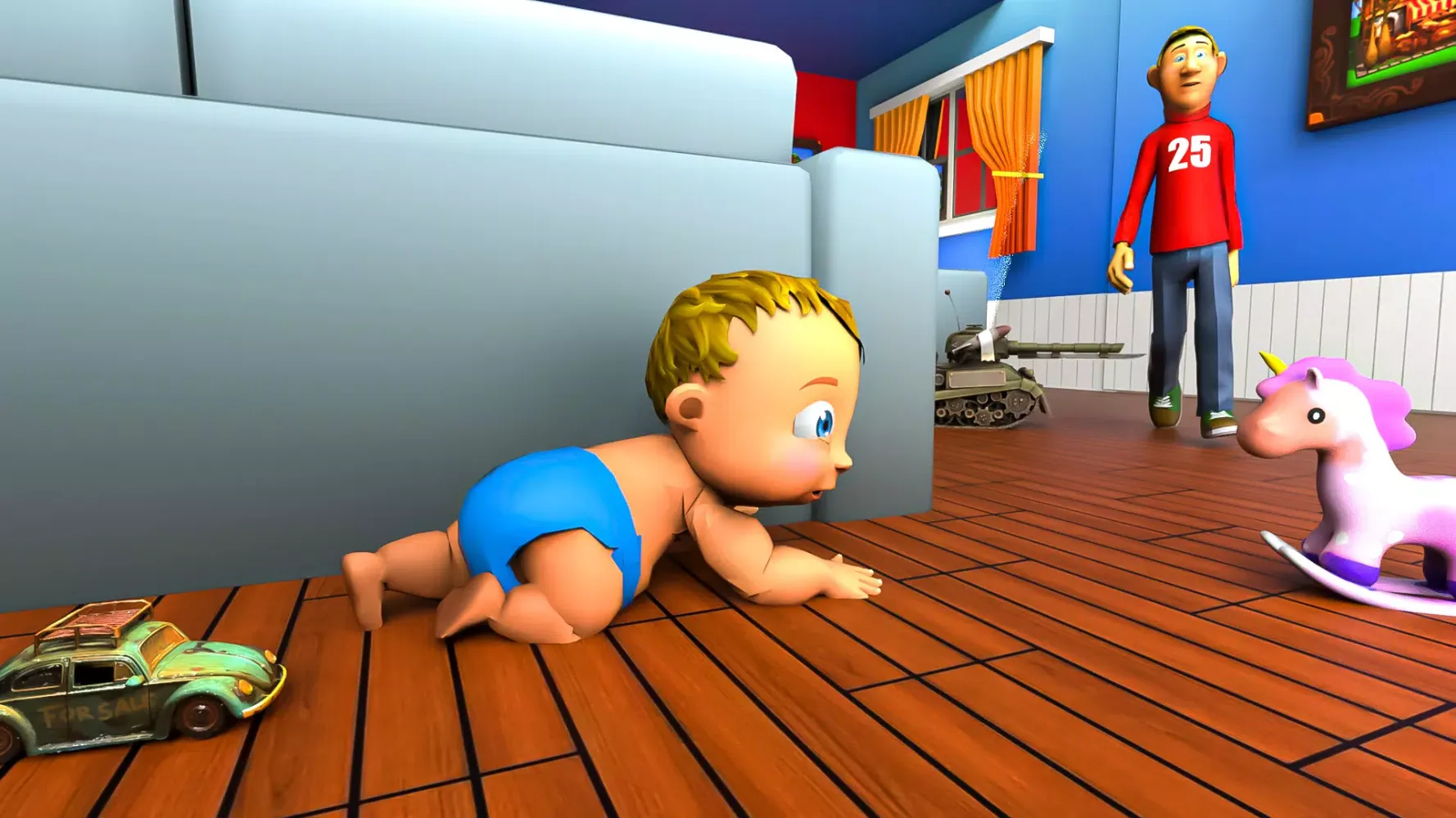 Daddy Escape Hide & Seek Game应用截图