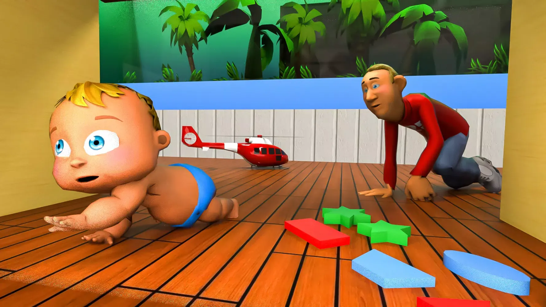 Daddy Escape Hide & Seek Game应用截图