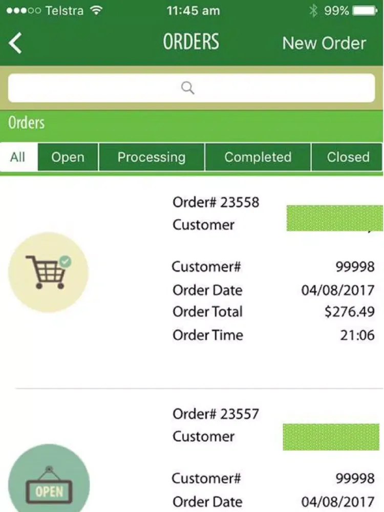Countrywide Ordering App CW2U iPad 应用截图