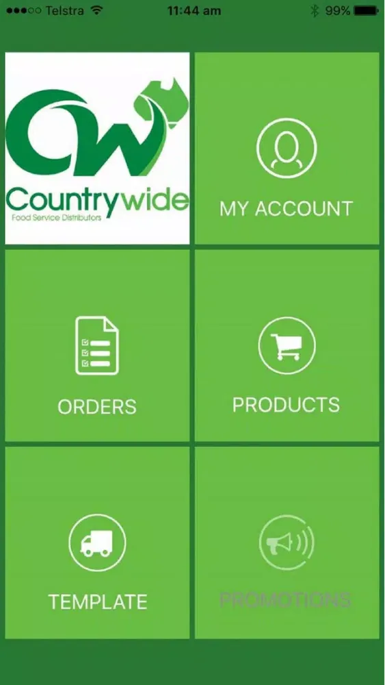 Countrywide Ordering App CW2U应用截图