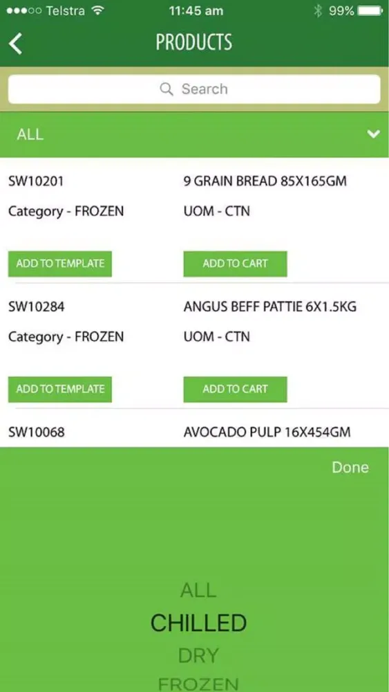 Countrywide Ordering App CW2U应用截图