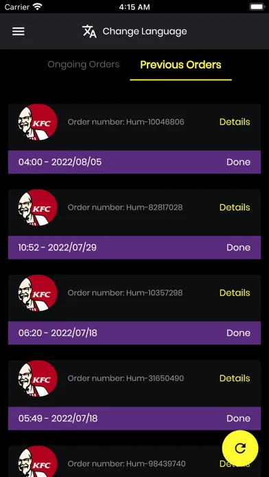 Tangkapan skrin HumHum Partner