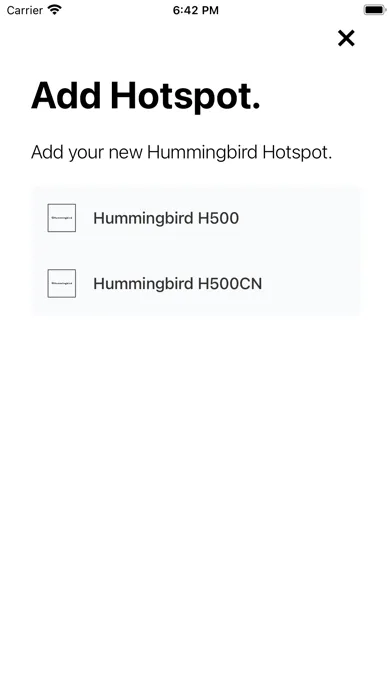 Capturas de tela do Hummingbird Hotspot