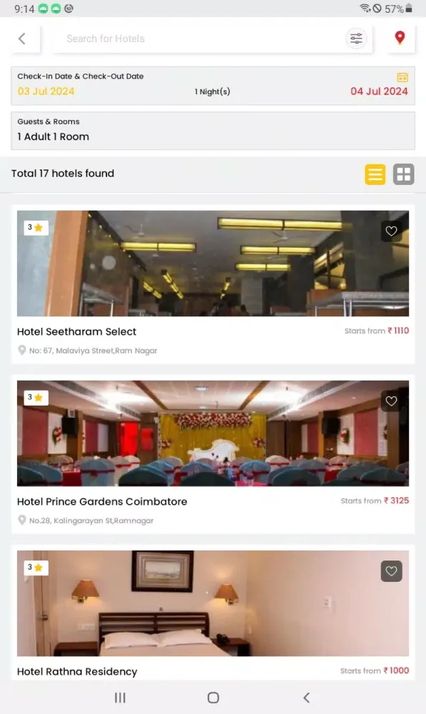 Hummingbird Travel App スクリーンショット