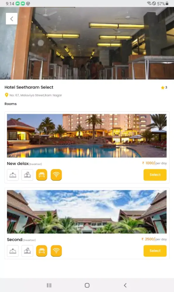 Hummingbird Travel App スクリーンショット