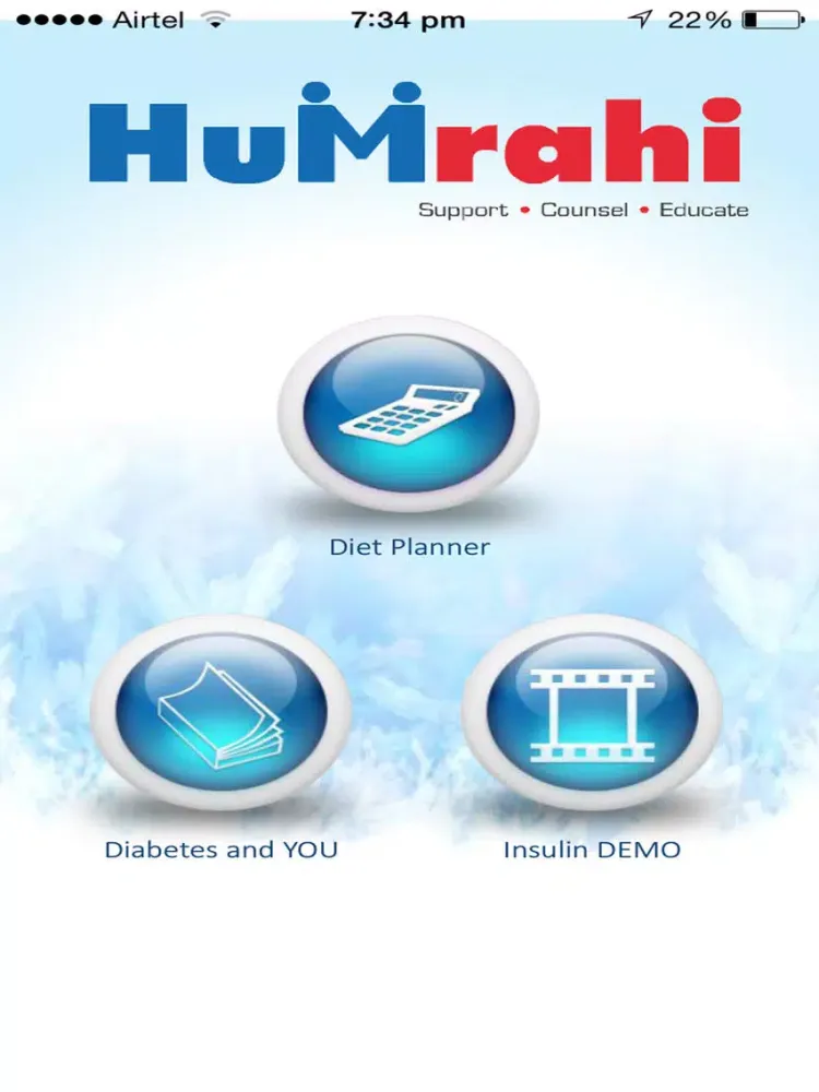 ภาพหน้าจอของ Humrahi English iPad 
