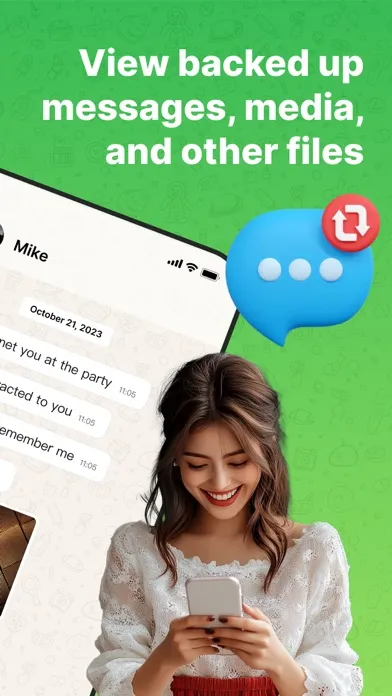 Zrzuty ekranu Recover Deleted Messages WAPP