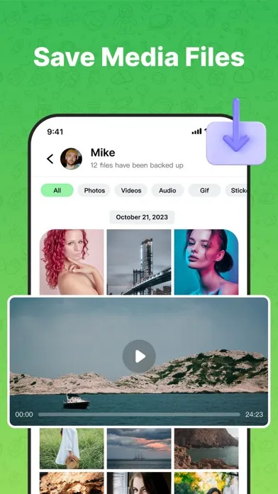 Zrzuty ekranu Recover Deleted Messages WAPP