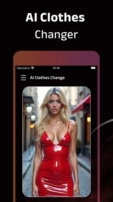 Tangkapan skrin AI Clothes Changer: AI Outfit