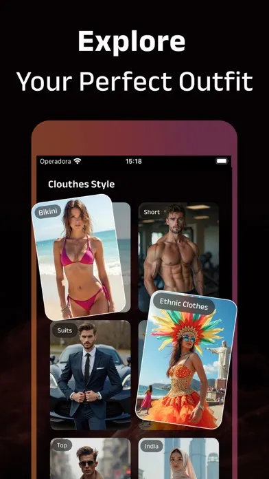 Tangkapan skrin AI Clothes Changer: AI Outfit
