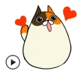 Animated Cat Catmoji Sticker Animated Cat Catmoji Sticker
