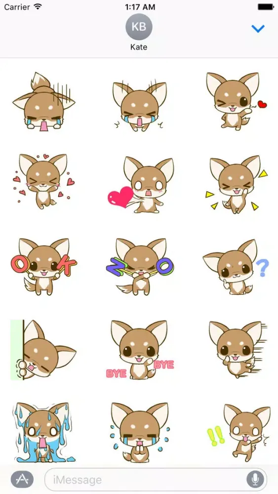 Animated Chihuahua Dog Sticker应用截图