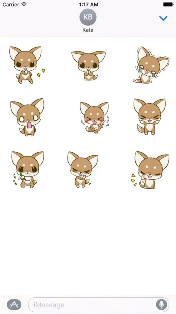 Animated Chihuahua Dog Sticker应用截图