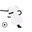 Animated Cool Man Sticker