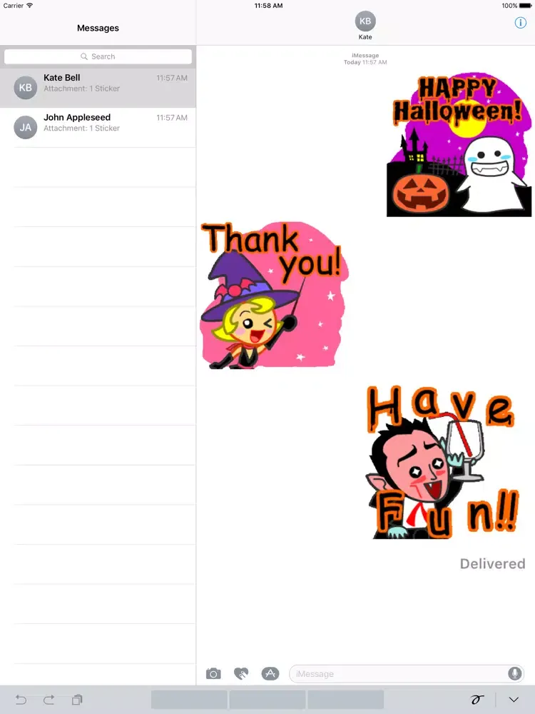 Animated Dancing Halloween iPad  Screenshots